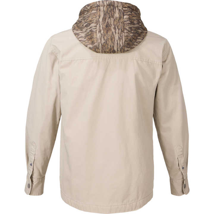 Load image into Gallery viewer, Campire Canvas Shirt Jac Hoodie Khaki M