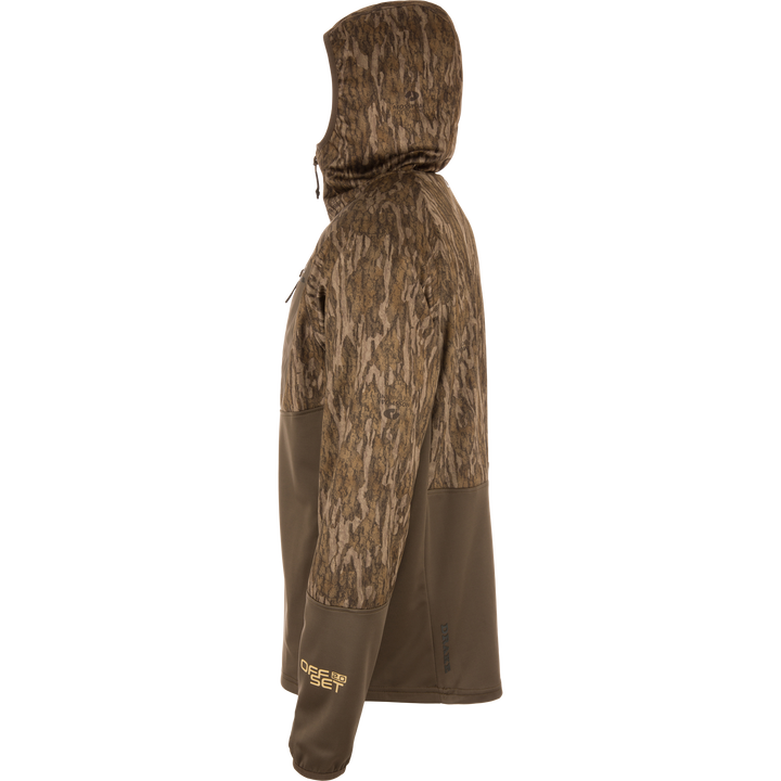 Load image into Gallery viewer, MST Offset 2.0 Half Zip Hoodie Btmlnd 3XL