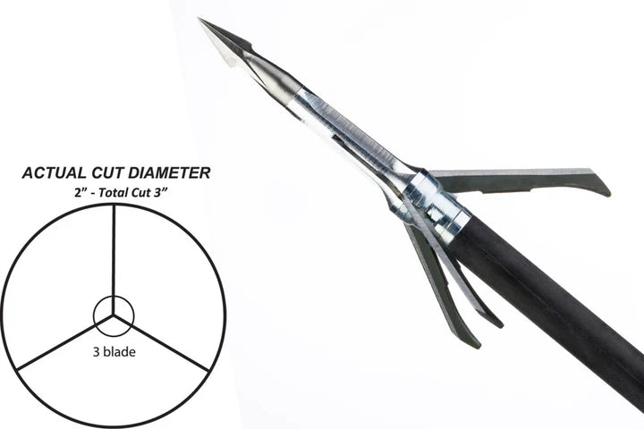 Load image into Gallery viewer, Pro Series 2" Whitetail Special 125 gr 3-blade
