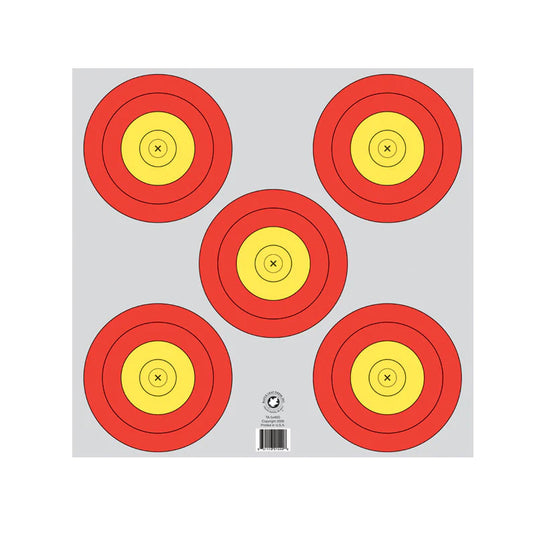 Maple Leaf 5-spot Vegas scoring target