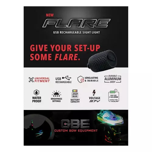 CBE Flare Rechargeable Sight Light