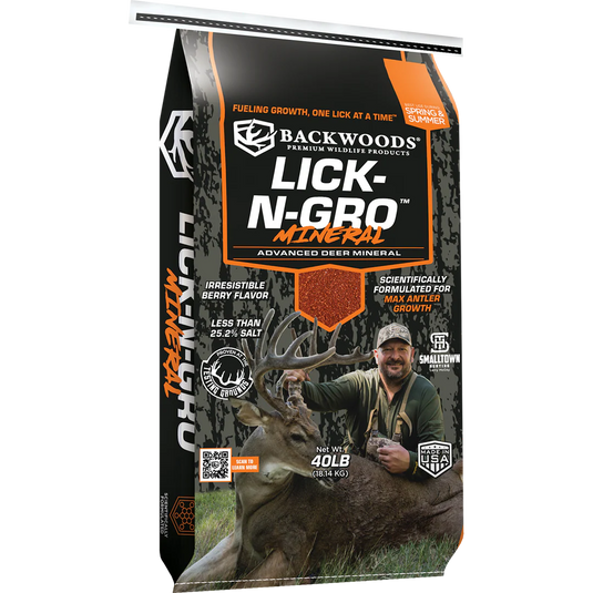 Backwoods Lick N Gro Deer Mineral 40lb
