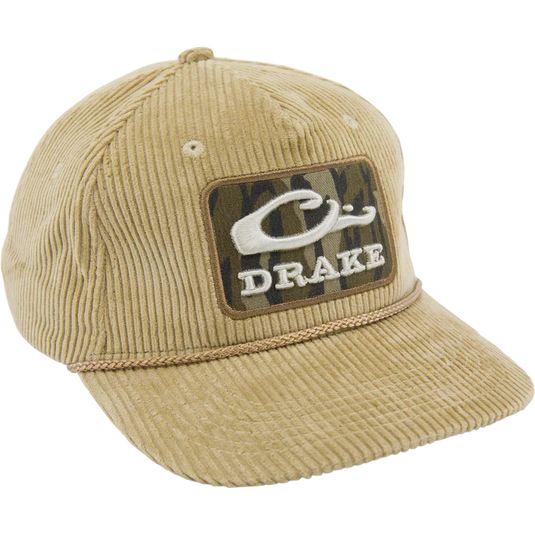 OG Bottomland Patch Cord Rope Hat Khaki