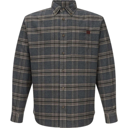 Autumn Flannel LS Shirt Unexplored Black 2XL