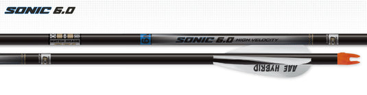 Easton SONIC 6.0 MATCH GRADE 300 3" HYBRID VANES 6PK