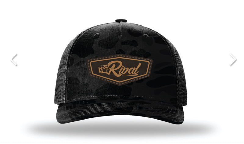 Load image into Gallery viewer, Rival Hat Leather Patch Mesh Back
