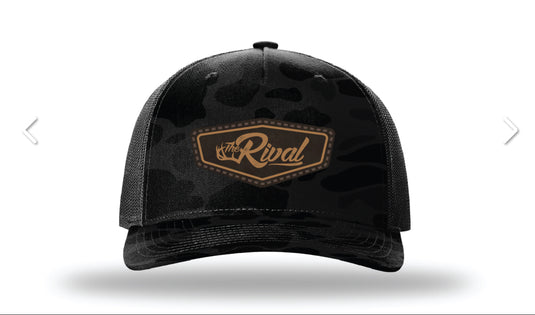 Rival Hat Leather Patch Mesh Back