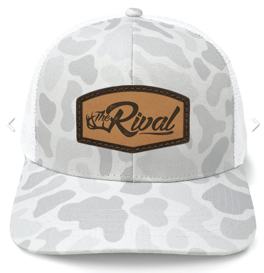 Rival Hat Leather Patch Mesh Back