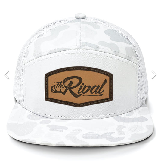 Rival Hat Leather Patch Mesh Back