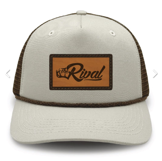 Rival Hat Leather Patch Mesh Back