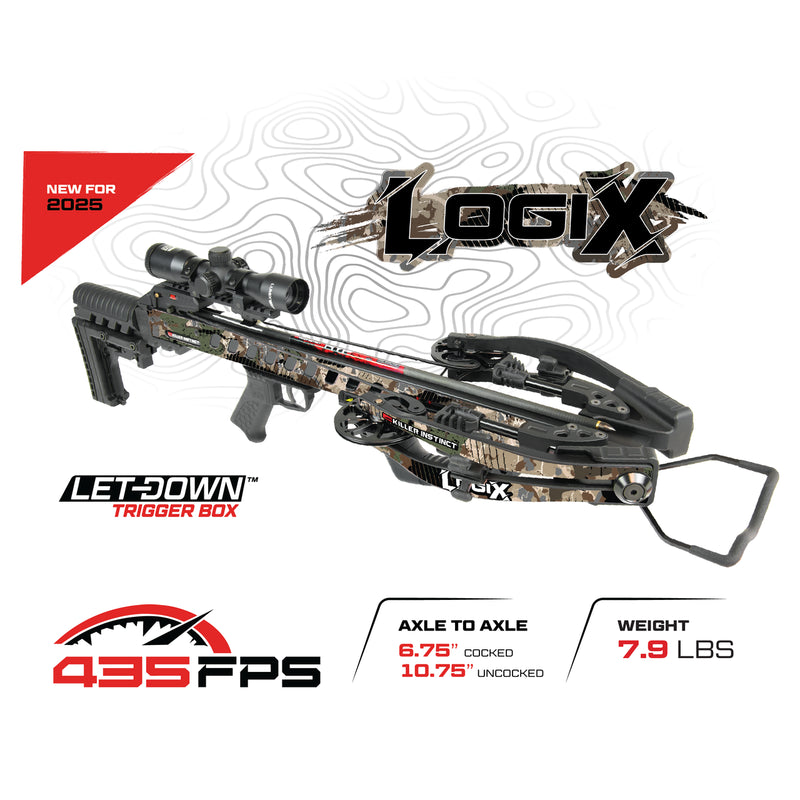 Load image into Gallery viewer, Killer Instinct LogiX DC 435 Crossbow
