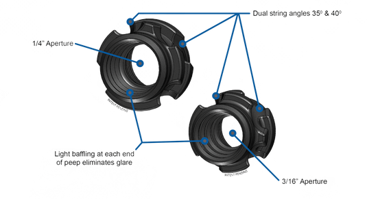 Hamskea Raptor Peep- 3/16