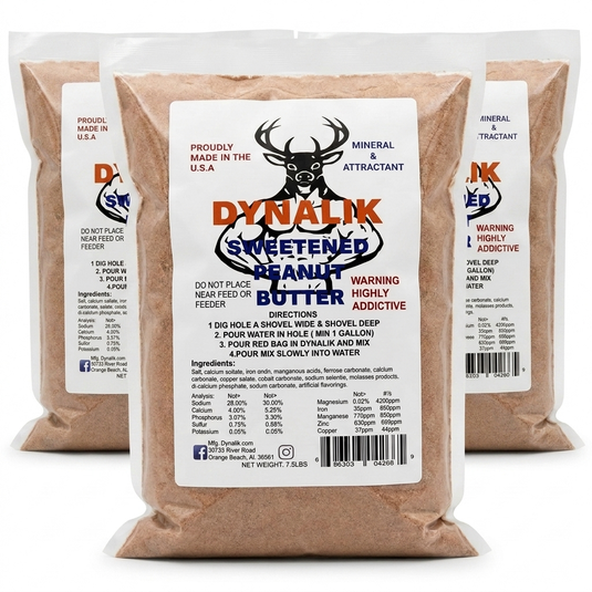 Dynalik Sweetened Peanut Butter - 3 Pack
